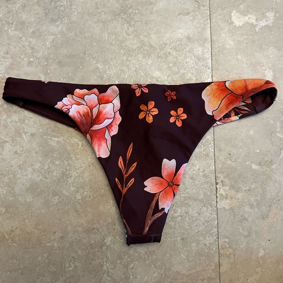 AGUA BENDITA REVOLVE Maya Bikini Bottom Cocoa - Picture 3 of 5